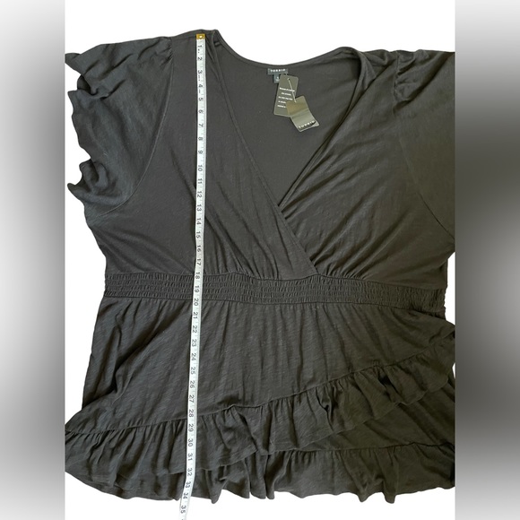 Torrid Cotton Wrap Top NWT - Picture 14 of 16